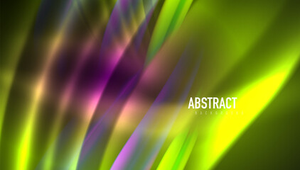 Fluid wave lines background. Trendy abstract layout template for business or technology presentation, internet poster or web brochure cover, wallpaper