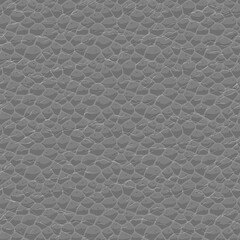 Seamless leather pattern. Detailed vector imitation of an uniform leather texture with a repeating chaotic wrinkles. Neutral gray swatch useful like a high pass and overlay filter for some surfaces.