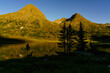 Hochgebirgslandschaft  beim Obersee am Staller Sattel im Defereggental, Nationalparks Hohe Tauern, Tirol, Osttirol, Österreich