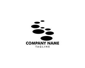 Stepping Stone Logo Template Design