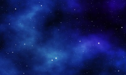 Wall Mural - Spacescape illustration graphic design background