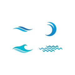  Natural Water wave Logo