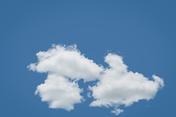 Leinwandbilder - Freedom White Clouds In The Blue Sky for nature background