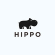 hippo logo / hippo icon