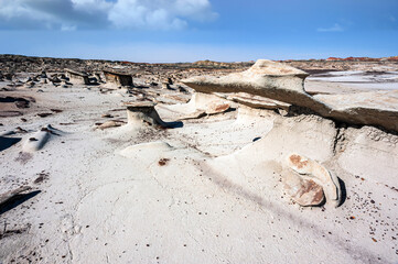 Wall Mural - bisti badlands new mexico usa