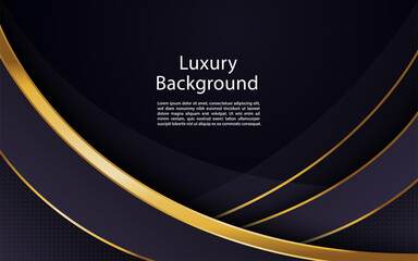 Wall Mural - Dynamic luxury dark navy purple paper cut background, Graphic design element.