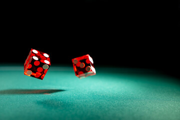 real Casino red dice