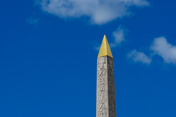 Obelisque de Louxor at Place de la Concorde, Paris