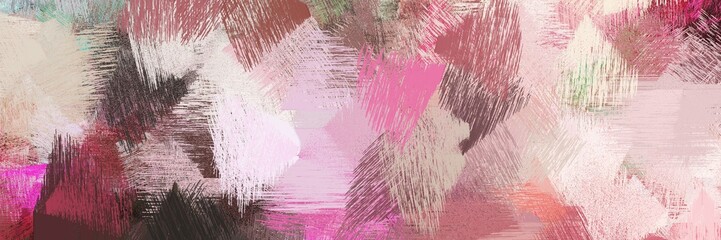 modern brush strokes background with baby pink, old mauve and dark moderate pink. graphic can be used for wallpaper, cards, poster or creative fasion design element