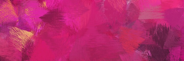 Poster - modern brush strokes background with moderate pink, very dark magenta and old mauve. graphic can be used for banner, web, poster or creative fasion design element