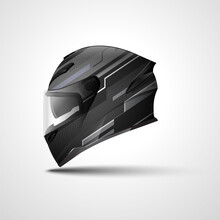 Racing Sport Helmet Wrap Decal And Vinyl Sticker Design