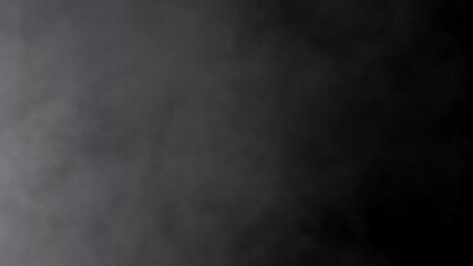 Wall Mural - flowing fog, mist, haze, vapor, fire smoke on black background