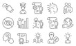 © blankstock - Set of People icons, such as Student, Artificial intelligence. Diploma, ideas, save planet. Graph chart, Settings blueprint, Select user. Creative idea, Rotation gesture, Education. Vector