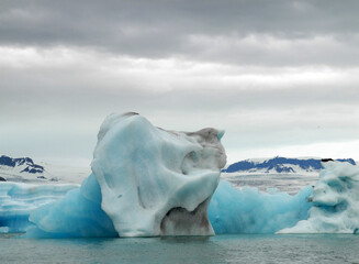 Canvas Print - Gletscherlagune Jökulsarlon auf Island