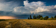 © RafalDlugosz - thunderstorm clouds over the field