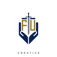 Fu Logo Design Vector Icon 