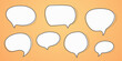 © tutti_frutti - Speech bubble quote icon. Flat vector design