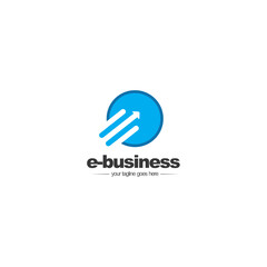 e business internet online logo for business