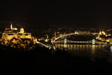 Fototapeta  - Night view of Budapest