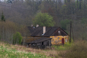 Wall Mural - Old country houses