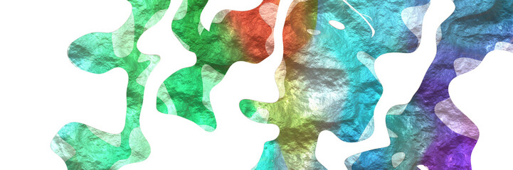 Poster - abstract modern shiny surface textured background with medium aqua marine, cadet blue and pastel gray colors on white background