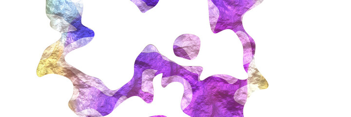 Aufkleber - creative modern shaped figure background element with surface texture and medium orchid, misty rose and antique fuchsia colors on white background