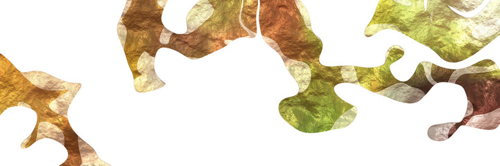 Poster - abstract modern shiny surface textured background with peru, pastel brown and bisque colors on white background