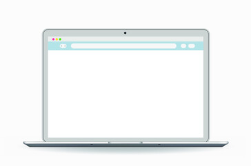 Poster - browser window flat vector icon window internet browser. graphic vector illustration.