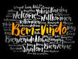 © dizain - Bem-Vindo (Welcome in Portuguese) word cloud in different languages