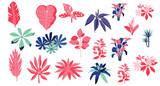 Fototapeta Sypialnia - seamless pattern with flowers