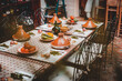 © Nander - A Morrocan Dinner Table with Food ready for a tagine cooking class