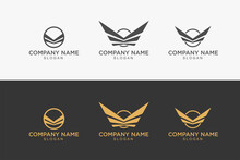 Royal Wing,eagle Logo,Vector Logo Template