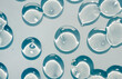 Cream gel transparent cosmetic sample texture background