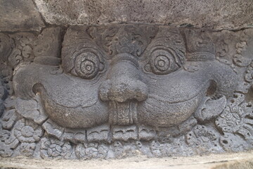 Poster - Linteau de porte du temple de Prambanan, Indonésie