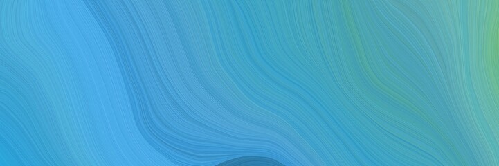 Fototapete - colorful and elegant vibrant abstract artistic waves graphic with modern waves background illustrati