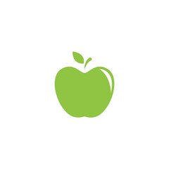 Canvas Print - Apple illustration logo