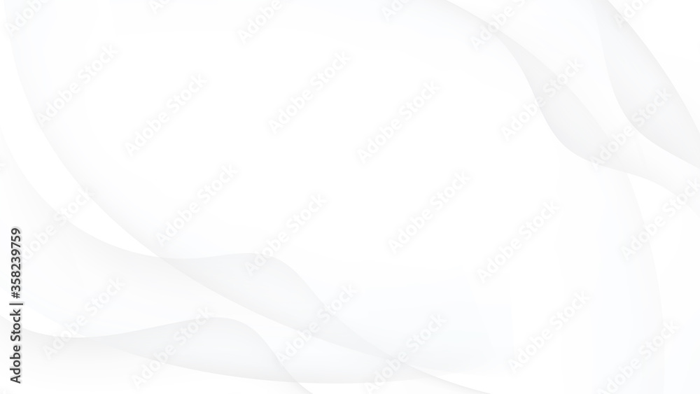 Abstract vector background. White and light grey gradient wallpaper ...