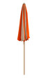 Beach umbrella closed - Orange-white