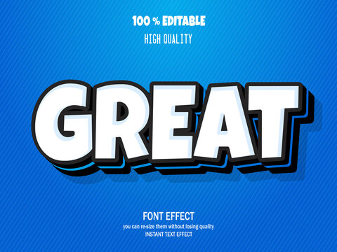 editable font effect
