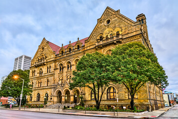 Poster - Historic building in Columbus - Ohio, United States