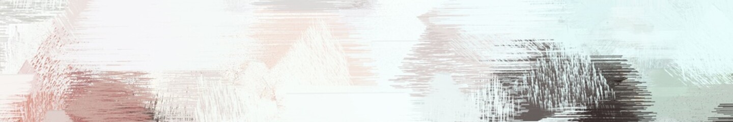 Poster - wide landscape graphic with abstract brush strokes background with linen, white smoke and dim gray. can be used for wallpaper, cards, poster or banner
