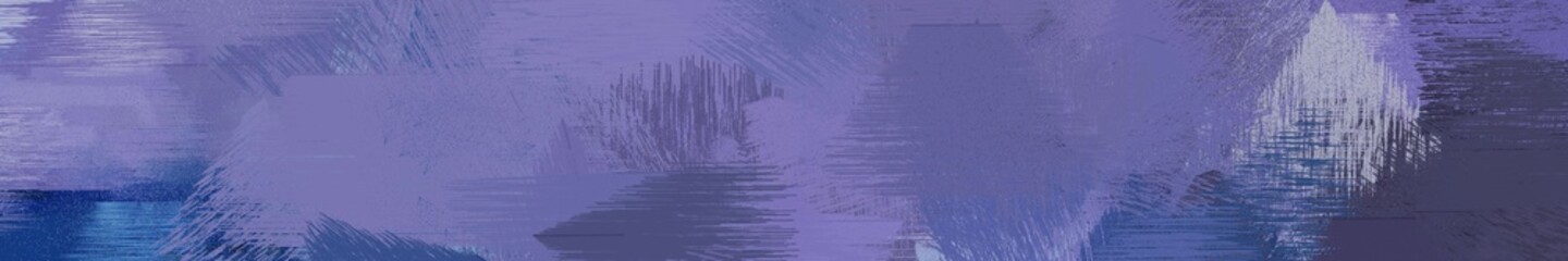 Poster - wide landscape graphic with creative brush strokes background with slate gray, dark slate gray and midnight blue. can be used for background, canvas or poster