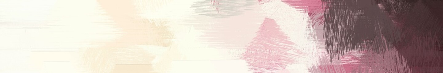 Poster - wide landscape graphic with dirty brush strokes background with old mauve, linen and rosy brown. can be used for wallpaper, cards, poster or banner