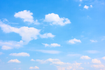 Wall Mural - sky with clouds natural background