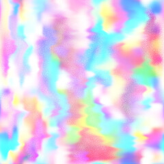 Wall Mural - Pattern seamless background texture, vector trendy holographic, pastel multicolored, color vibrant gradient backdrop, pastel blurred marble modern design, neon hologram, vivid, bright, pink, blue