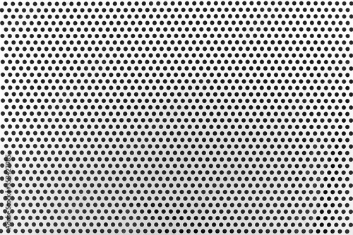 Cuadros en Lienzo White steel mesh screen as background and texture