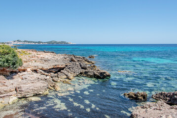 Wall Mural - Sea and coast landscape in Cala Rajada