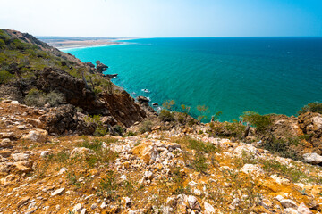 It's Rock and sea landscape