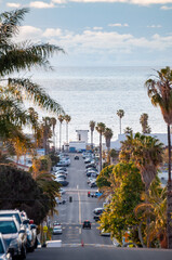 Wall Mural - Santa Monica Avenue Ocean Beach