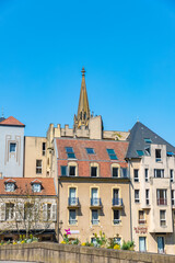 Wall Mural - Metz, France, view from Moyen bridge